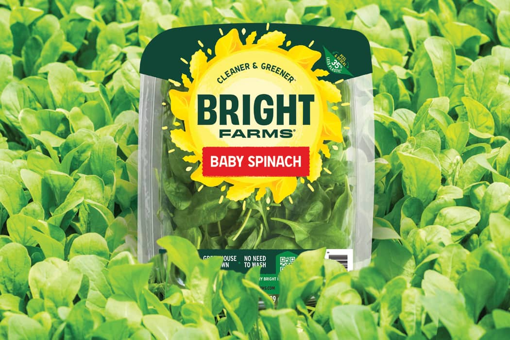 Leading Indoor Spinach Grower BrightFarms Enters Exclusive Licensing Deal With Partner Element Farms