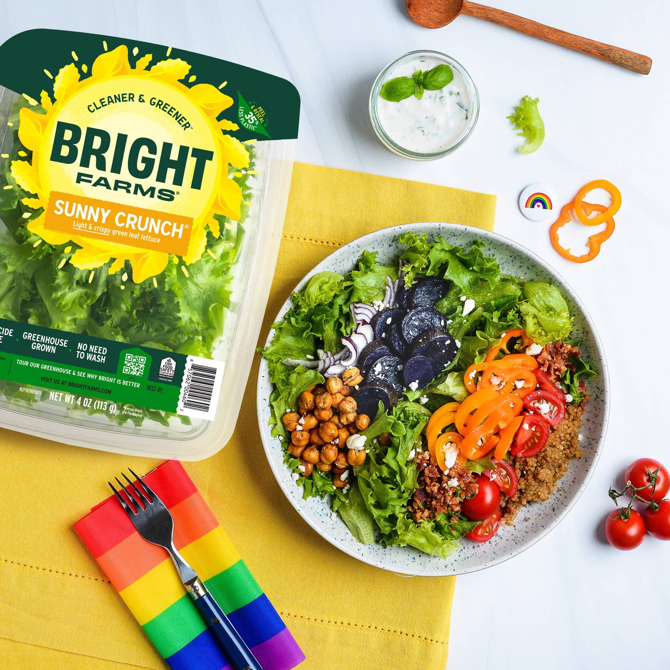 Bright Farms LGBTQ Salad Recipe